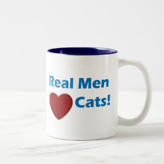 Real Men Love Cats mug