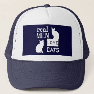 Real Men Love Cats Trucker Hat
