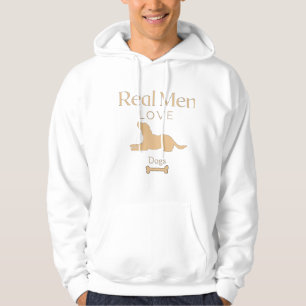 Real Men Love Dogs hoodie