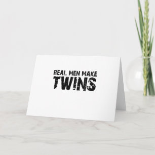Real men make... Cool father's day gift Card