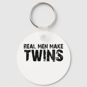 Real men make... Cool father's day gift Keychain