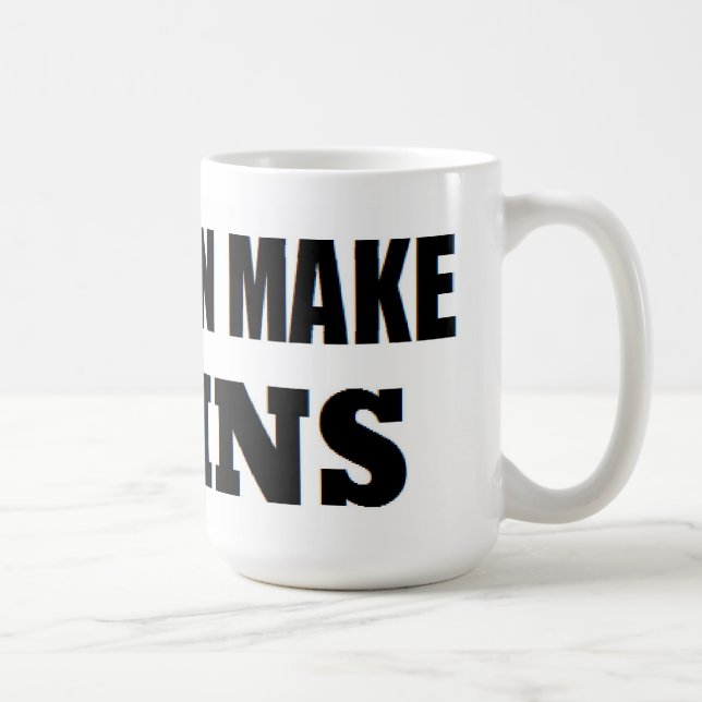 REAL MEN MAKE TWINS BABY DADDY NEW FATHER COFFEE MUG (Right)