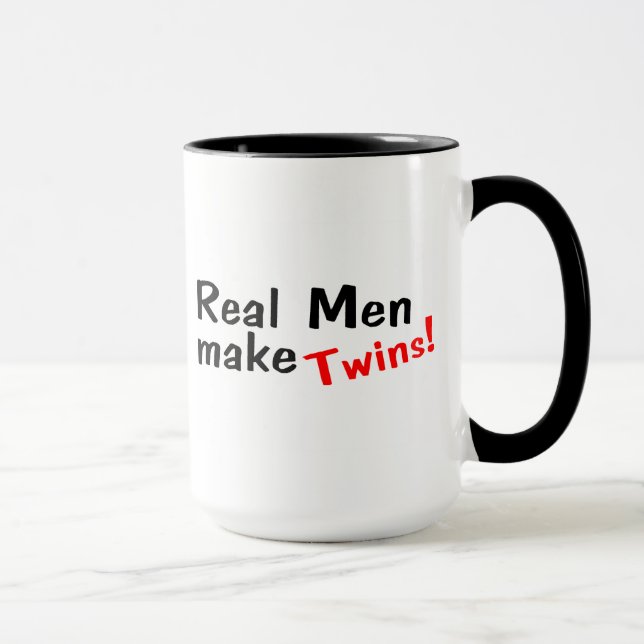 Real Men Make Twins Mug (Right)