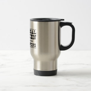 Real Men make Twins Travel Mug
