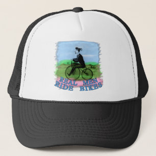 Real Men Ride Bikes Products Trucker Hat