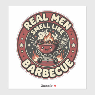 Real Men Smell Like BBQ | Funny Grill Lover Gift 