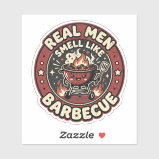 Real Men Smell Like BBQ | Funny Grill Lover Gift 