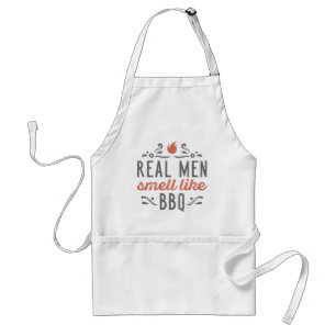 Real Men Smell Like BBQ Standard Apron