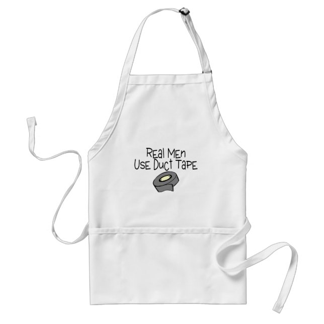 Real Men Use Duct Tape Standard Apron (Front)