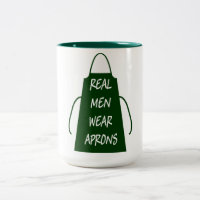 Real Men Wear Aprons (Green)