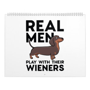 Real Men Wieners Calendar