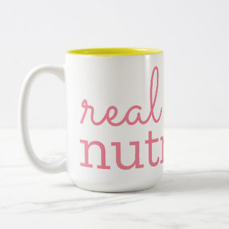 Real Mom Nutrition Two-Tone Mug (15 oz)