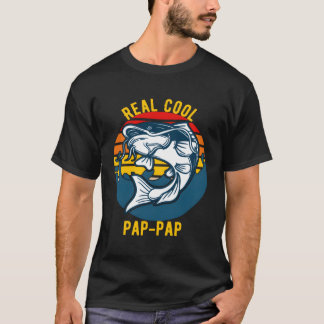 Real Pap Pap Fishing Father'S Day Catfishing T-Shirt
