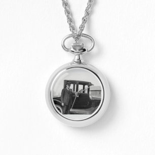 Real Photo Vintage Antique Car Watch