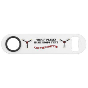 Real Planes Have Props that Counter-Rotate P-38 Bar Key