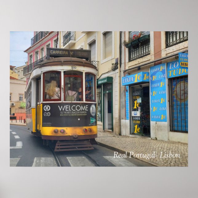 Real Portugal -Lisbon Poster (Front)