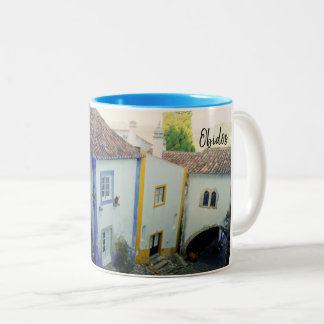 Real Portugal - Obidos Two-Tone Coffee Mug