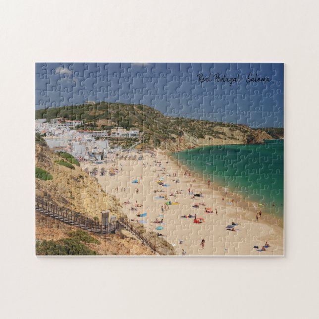 Real Portugal- Salema Jigsaw Puzzle (Horizontal)