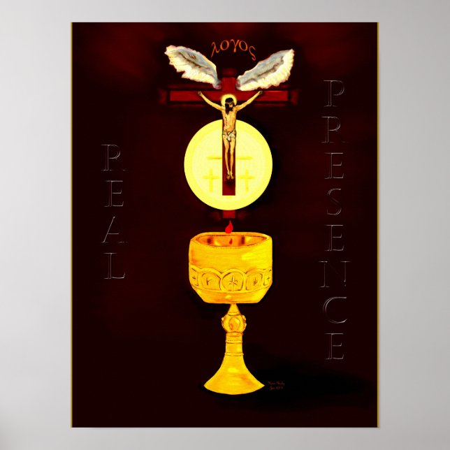 Real Presence Poster (Front)