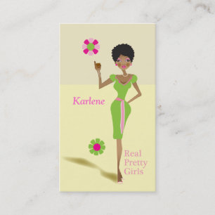 Real Pretty Girls Sorority Girls Business Card