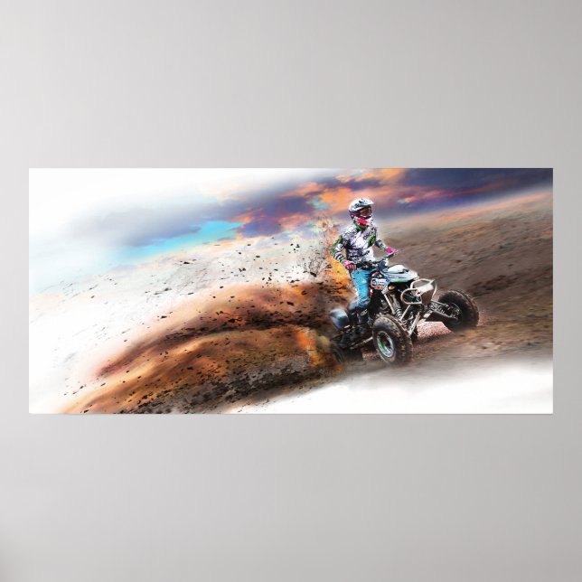 Real Quad Bike Fun for the Boys Poster (Front)