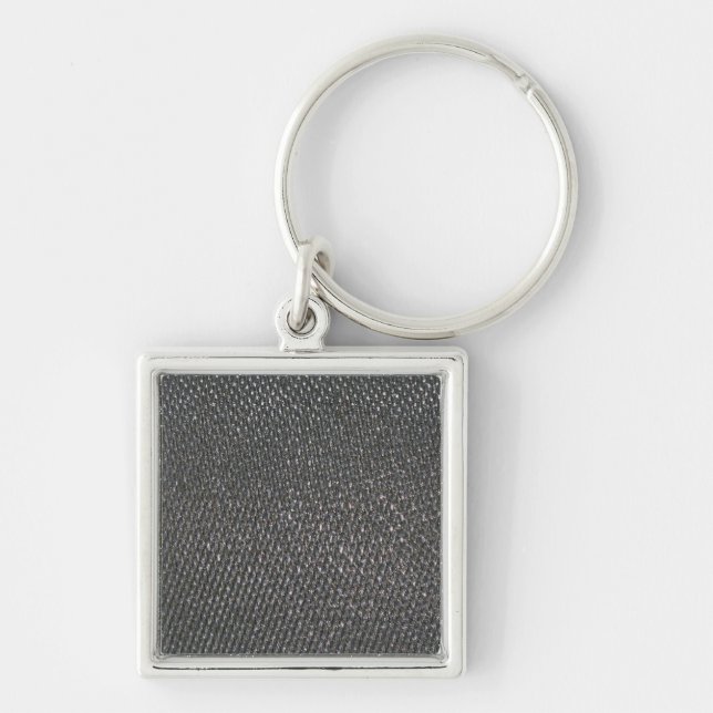 Real RAW Carbon Fibre Textured Keychain (Front)
