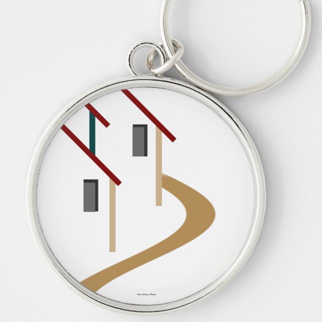 Real Restate Keychain (Front)