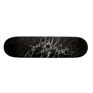 Real Rhythm Logo Skateboard