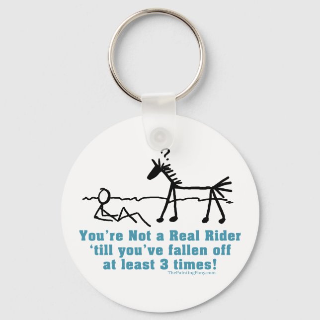 Real Rider Keychain (Front)