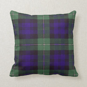 Real Scottish tartan - Forbes Throw Pillow