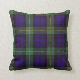 Real Scottish tartan - Gordon Throw Pillow