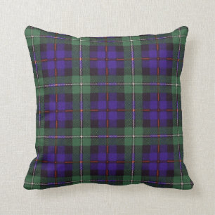 Real Scottish tartan - Mackenzie Throw Pillow