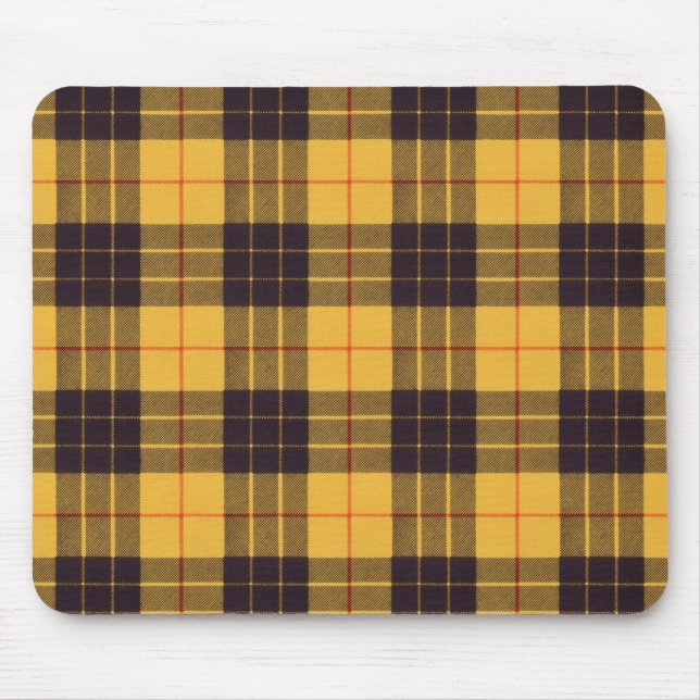 Real Scottish tartan - Macleod of Lewis & Ramsay Mouse Pad (Front)