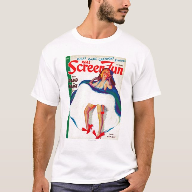Real Screen Fun Magazine Cover 3 T-Shirt (Front)