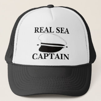 REAL SEA CAPTAIN TRUCKER HAT