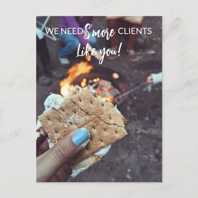 Real state Open House smore Pop by  Postcard (Front)