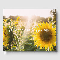 Real Sunflower Photo Field Flowers Are Happiness