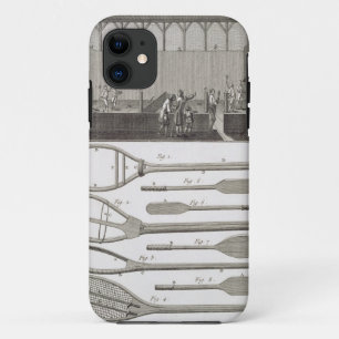 Real tennis and the construction of racquets, from iPhone 11 case