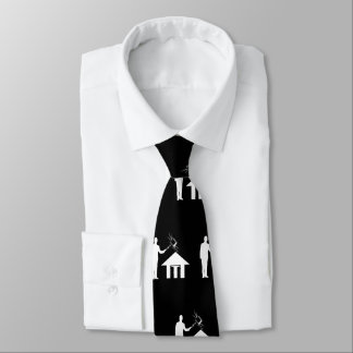 REAL -THOR BLACK NECK TIE