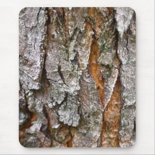 Real Tree Bark Texture Mouse Pad