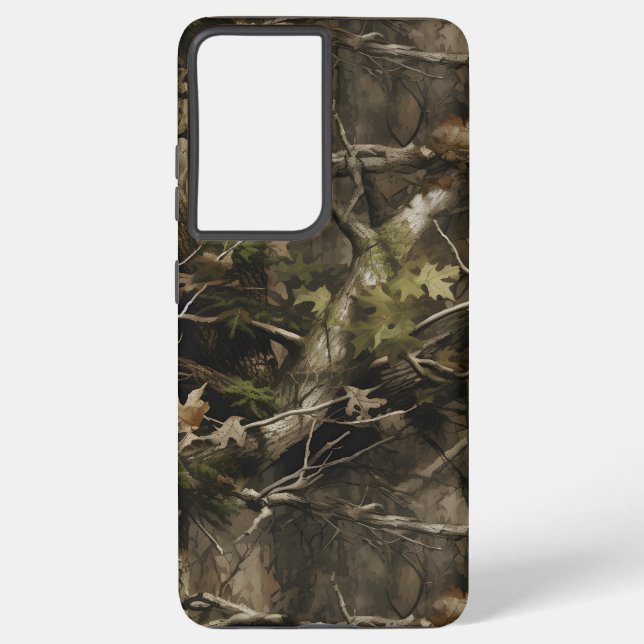 Real Tree Camouflage Phone Case (Back)