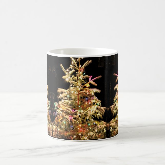 Real Tree Real Snow Real Christmas! Coffee Mug (Center)