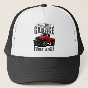 Real Trucks Don't Fit in the Garage Trucker Hat