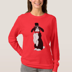 Real Tuxedo Bunny  T-Shirt