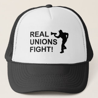 REAL UNIONS FIGHT! Hat (Trucker Style)