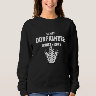 Real Village Children Drink Grain Village Fleben V Sweatshirt