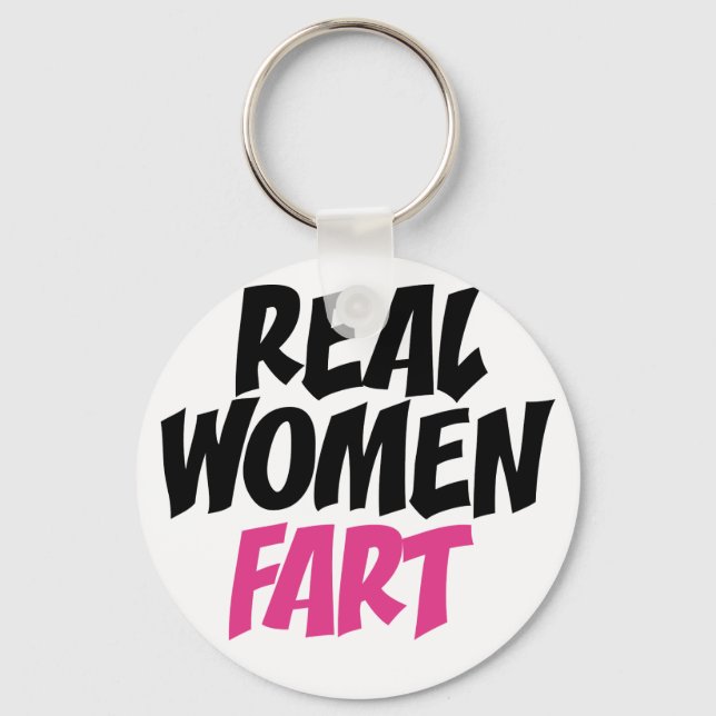 Real women fart keychain (Front)