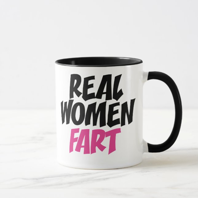 Real women fart mug (Right)