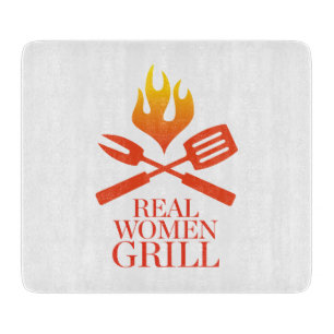 Real Women Grill Cutting Board