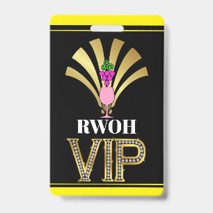Real Women of ... Lanyard Badge